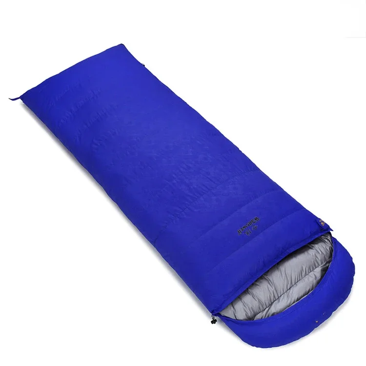 

Down Sleeping Bag Camping Trip, Lunch Break, Winter Cold Protection, Thickened Patchwork White Duck Down Sleeping Bag