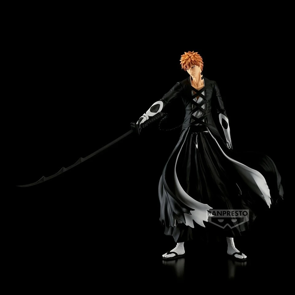 Originele Echt Banpresto Bleach Maximatic 25 cm Kurosaki Ichigo PVC Standbeeld Collection Model Speelgoed Voor Kinderen Geschenken op voorraad