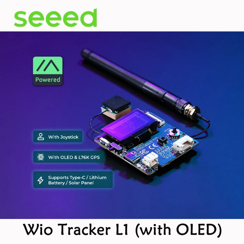 سلسلة Wio Tracker L1، عقدة Meshtastic قابلة للتطوير LoRa (862–930 MHz)، Wio Tracker L1 / E-ink /Pro /Lite، NRF52840 L76K GPS Wireless #2