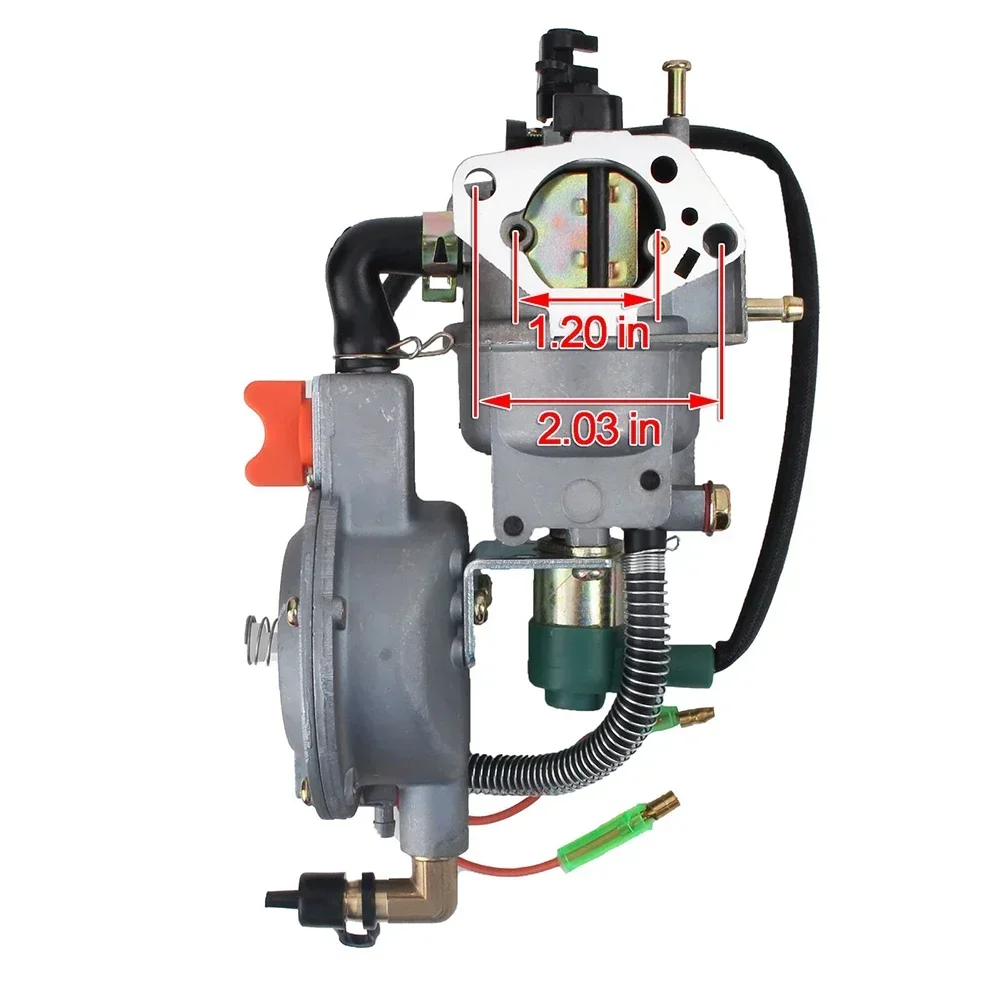 Dual FuelLPG NG Conversion Carburetor Kit For 4.5 KW To 10 KW Generators Or PowerStroke 7500 6000 Watt PS906025 PS906025A