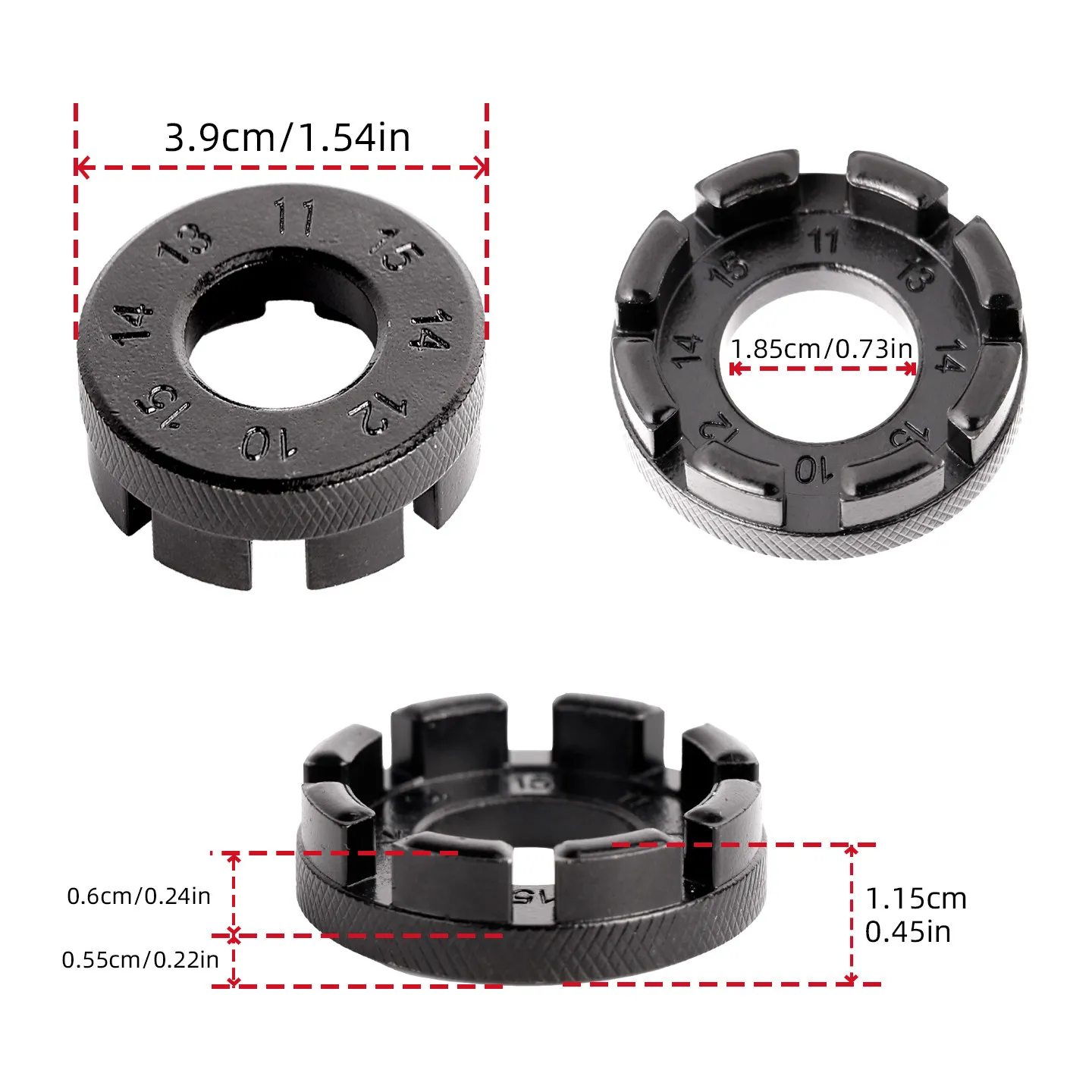 Bicycle Spoke Wrench Mountain Road Bike Wheel Adjustment Tool Cycling Steel Wire Truing Wrench Wheel Building Repair Tool