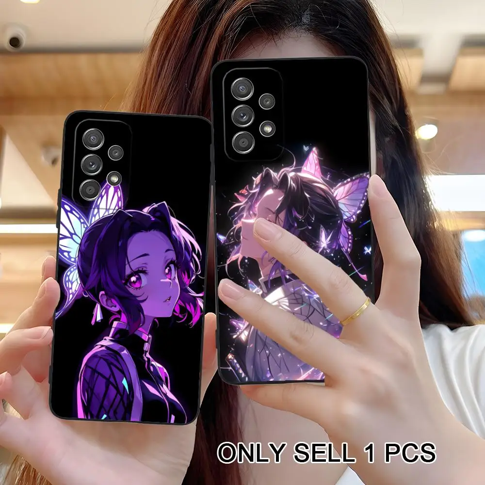 Blade Extinction Shinobu Handyhülle für Samsung Galaxy A56 55 54 53 52 51 36 35 34 23 17 16 15 5G Weiche TPU Stoßfeste Schutzhülle