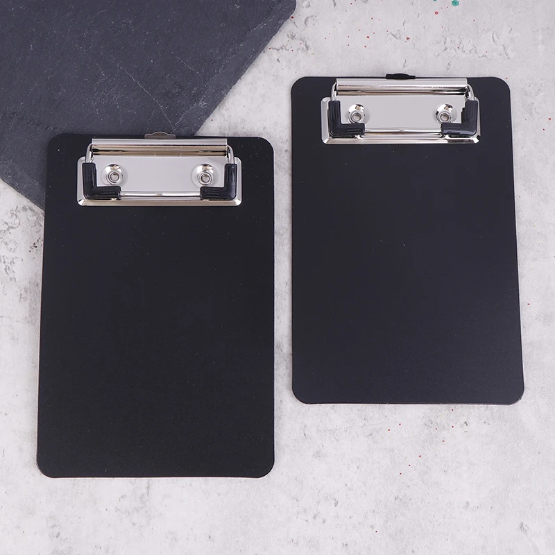 Imagem -03 - Mini Pocket-sized Clipboards Compacto Leve e Design Portátil Ideal para Blocos de Notas Pequenos Memo Organization Pcs