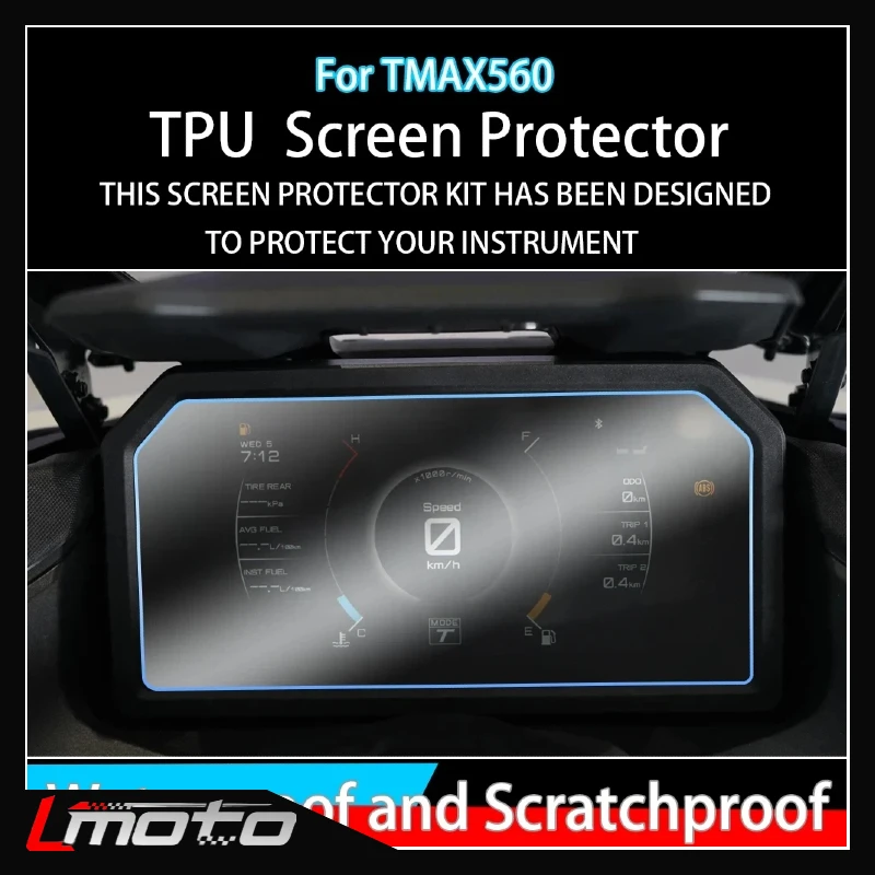 

FOR Yamaha TMAX 560 Tech Max 2025 Motorcycle Scratch Cluster Protection Instrument Film accessories accessory Screen Dashboard