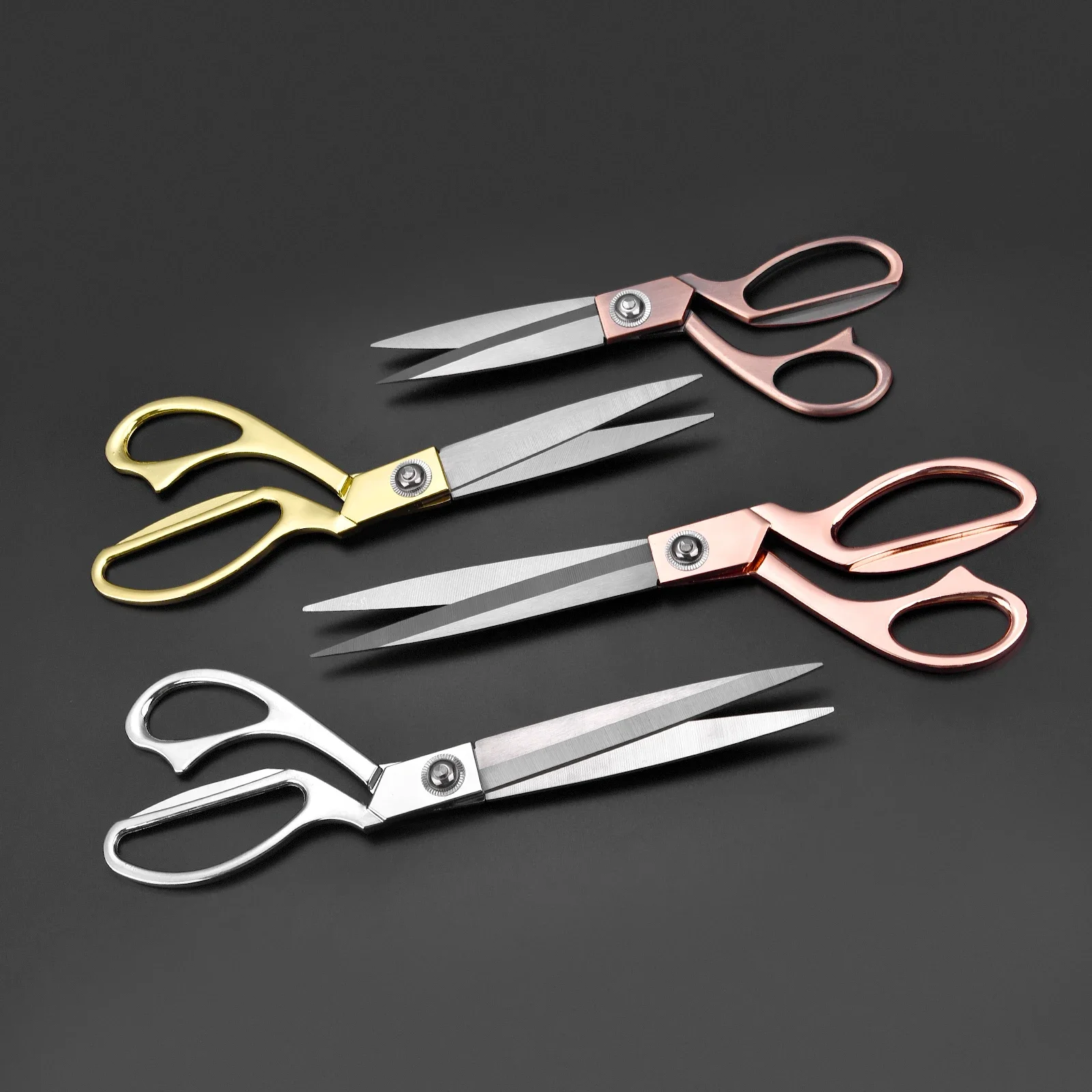 Professionelle Schneider Schere Vintage Nähen Schere Edelstahl Schneider Schere Für Stoff Kleidung Hand Cutter DIY Werkzeug – Detail 12