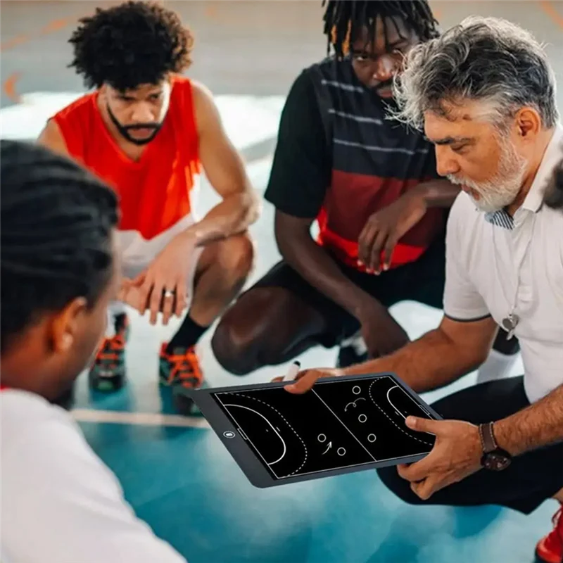 NALFI-Placa de entrenamiento electrónica, tablero marcador de estrategia con pantalla LCD de 16 pulgadas con función de bloqueo