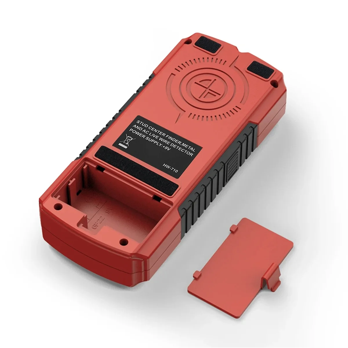 

HHTL Handheld Wall Metal Detector Scanner with Positioning Hole Wooden AC Wires Metal Pipes Rebars Detecting Tool Wire Finder