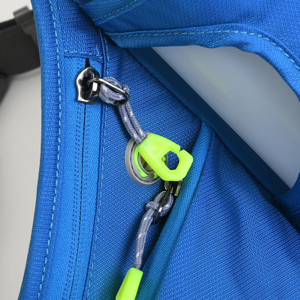 

Sports Belt Bag Reflective Hydration Belt Pack Large Capacity Water Bottle Holder Bag Multifunction for Hiking Walking