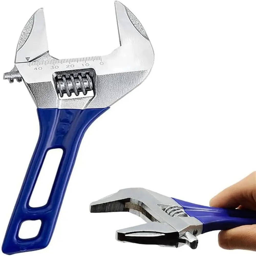 

Metal Hand Wrench Metal Adjustable Hand Wrench Ergonomic Hand Wrench Large Opening Wrench For Construction Site Car Repair Home