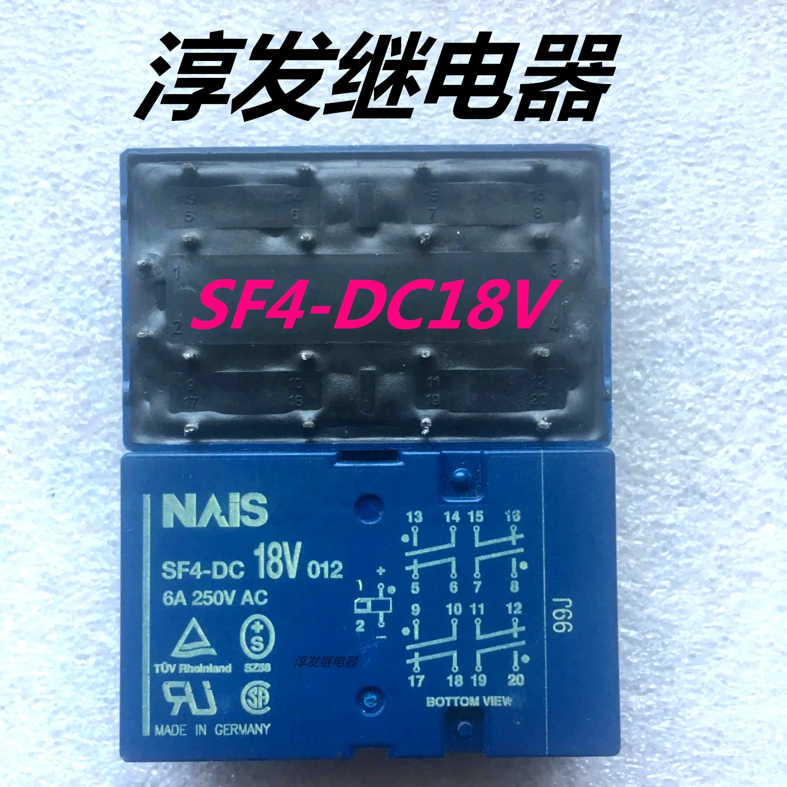 

SF4-DC18V 18 6А 18В 10шт.