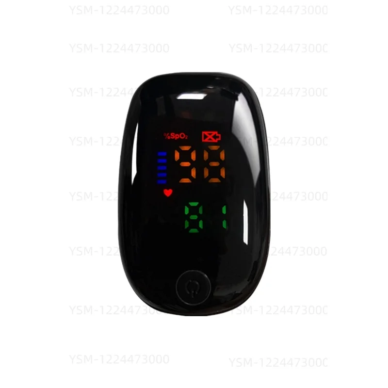 Household Oxygen Saturation Detection Heart Rate Monitoring Finger Clip Pulse Monitoring Oximeter