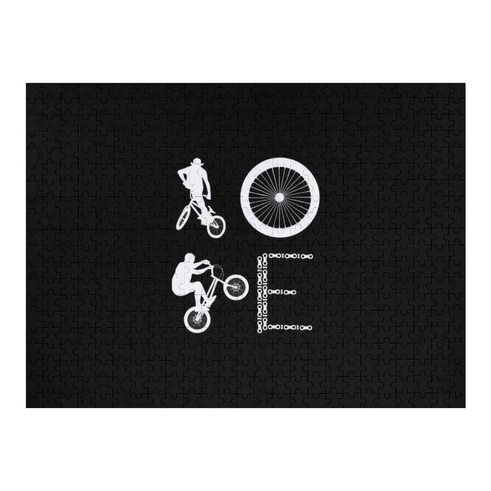 

Пазл BMX LOVE Custom Jigsaw Iq Деревянный пазл с именем на заказ