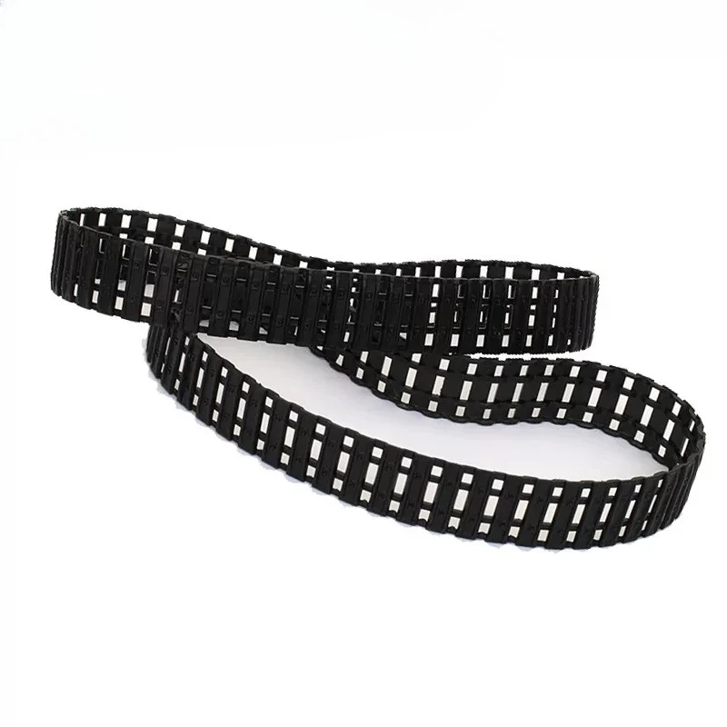 2PCS 36/37/42/57/66cm Closed Rubber Tracks DIY Tank Model Robot Toys Track Tire for RC Crawler Tracked Vehicle Tyre Accessories