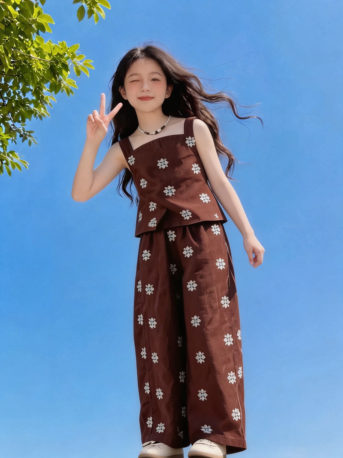 conjunto-de-dos-piezas-de-estilo-chino-a-la-moda-para-ninas-ropa-de-verano-para-ninos-medianos-y-grandes-super-lindo-y-atra