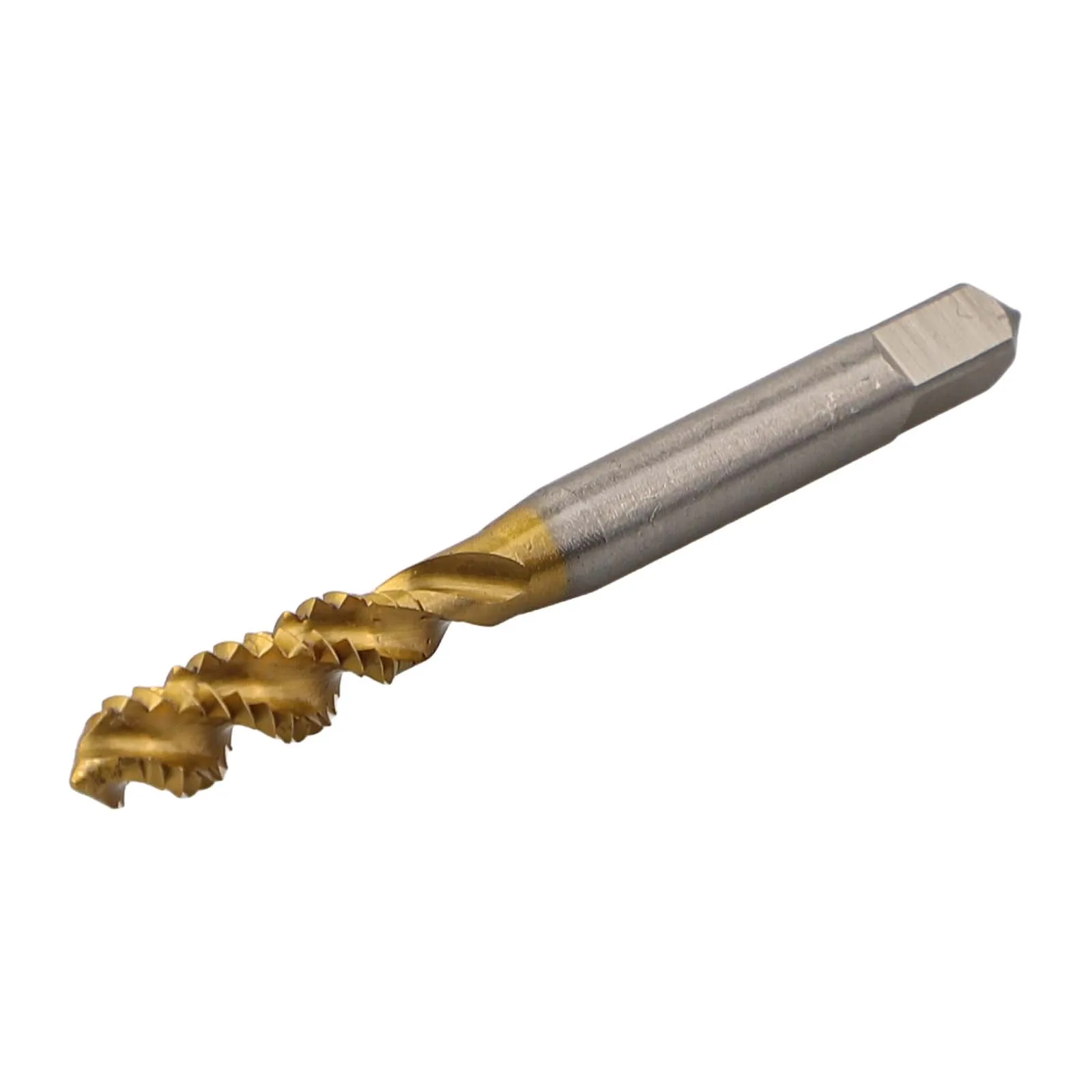 For Tapping Machines High Speed Steel Tap Upward Chip Removal Wear-resistant Rust-resistant Spiral Groove Design