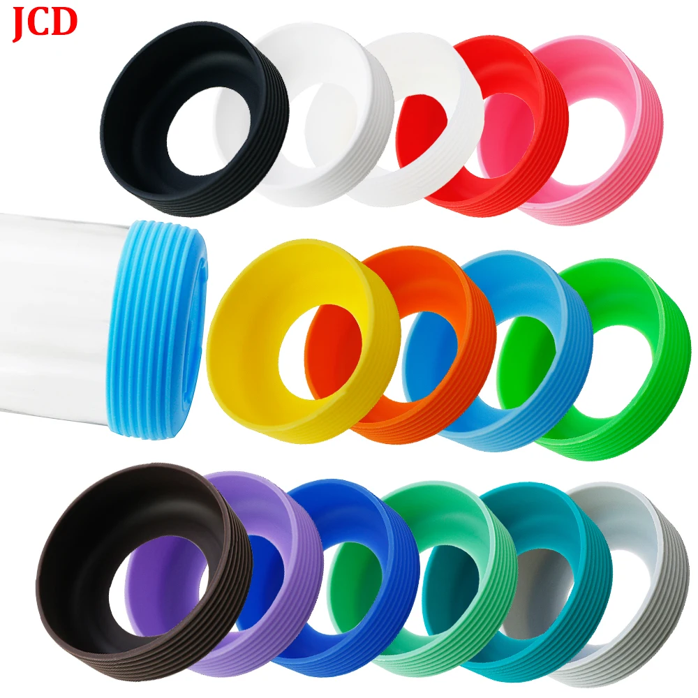 1Pcs 5.5CM Silicone Thread Cup Bottom Cover Glass Water Bottle Cover Anti-skid Heat Insulation Wear-resistant Protective Cover