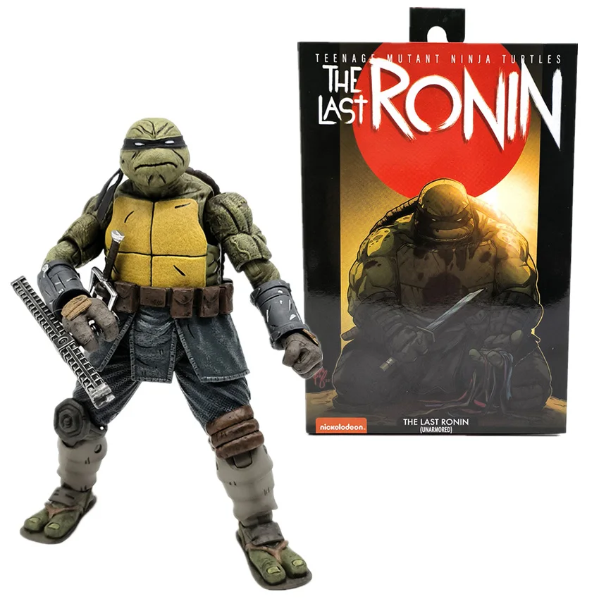 Teenage Mutant Ninja Turtle Action Figure NECA The Last Ronin Figuras Toys 7-Inch Movable Collection Model Ornaments Kids Gift