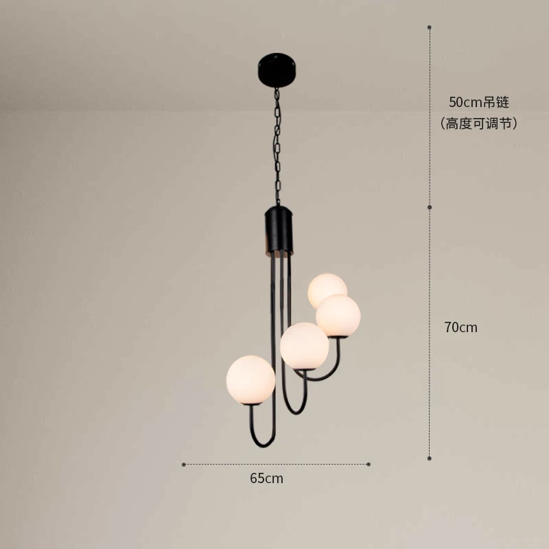 

Nordic creative staircase pendant light, modern living room pendant light, personalized dining room decoration pendant light