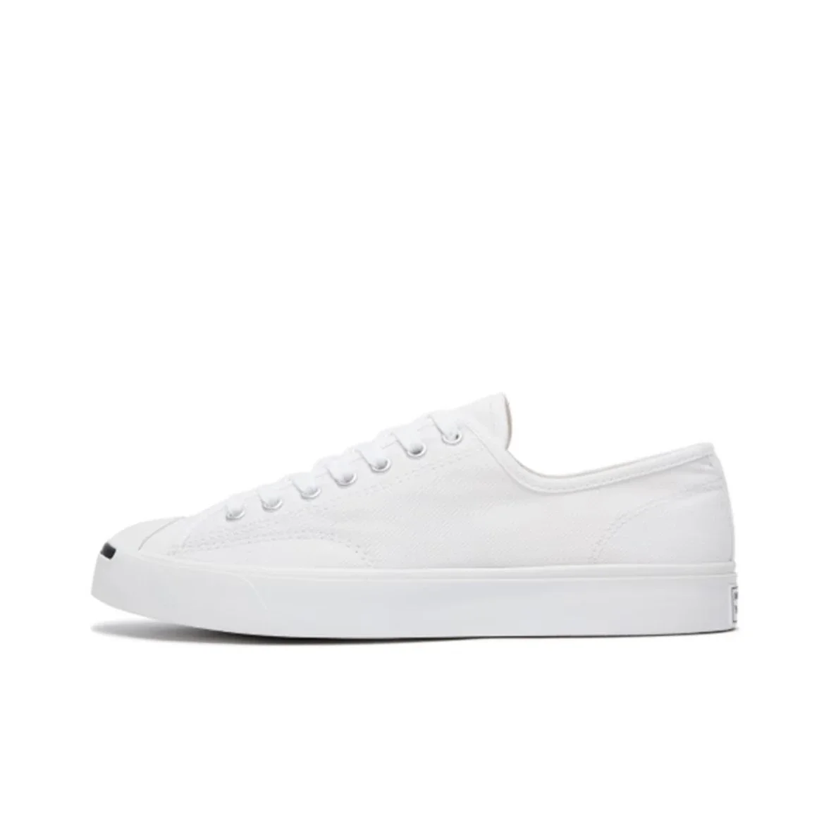 Converse Jack Purcell Men and Women Skateboarding Shoes Low-top Outdoor Sneaker Unisex White Leather