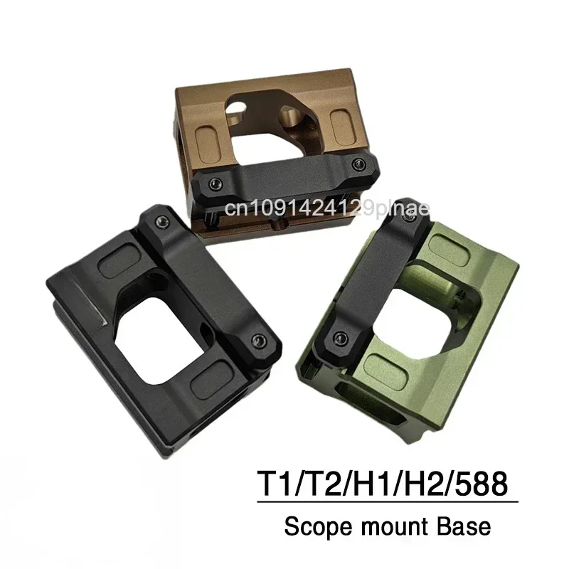 New YR271 UNITY Fast Riser Mount For Tactical Airsoft T-Two ROMEO5 Red Dot Sight Scope Universal Heightening Bracket