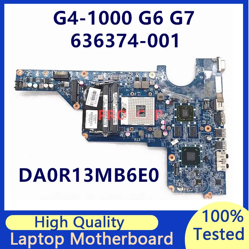 636374-001 636374-501 636374-601 For HP Pavilion G4-1000 DA0R13MB6E0 HM65 Laptop Motherboard 216-0809024 100%Tested Working Well