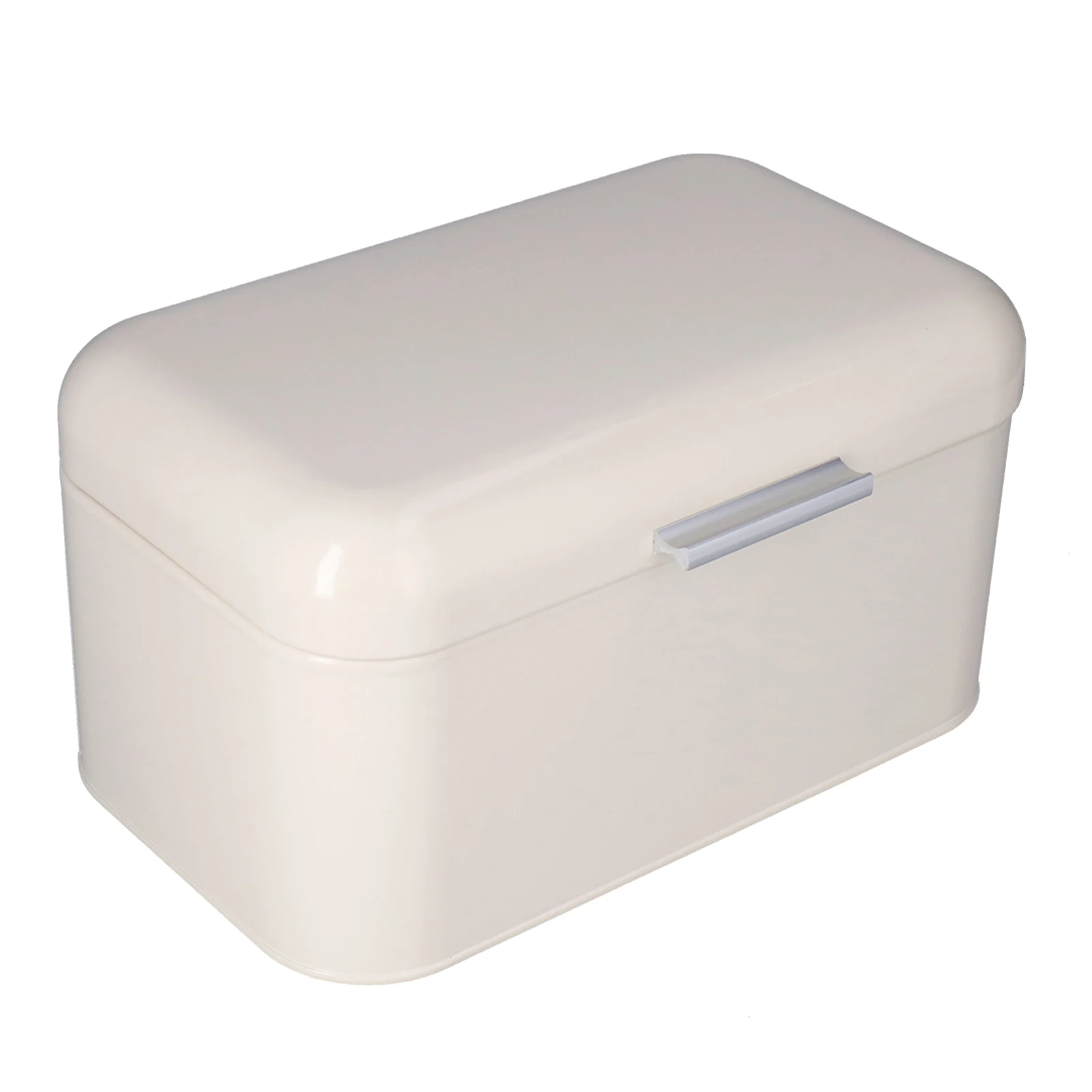 

Bread Box Vintage Metal Safe Odorless Large Capacity Retro Tin Bread Box Non Slip Base 30.5x20x15cm for Home Kitchen
