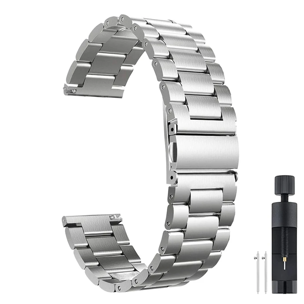 Metall armband für Samsung Galaxy Uhr 7 5 4 40mm 44mm Edelstahl band für Samsung Uhr 6 43mm 47mm Business Armband Correa – Detail 5