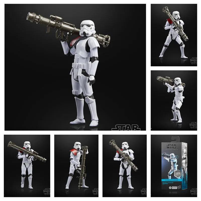 Star Wars Black Serie Sev Clone Commander Republic Commando Rc-1207 Mandalorian Action Figure Collect Model Children'S Toy Gifts