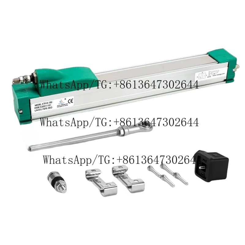 KTF slider type linear displacement sensor, high-precision domestic electronic ruler, resistance ruler