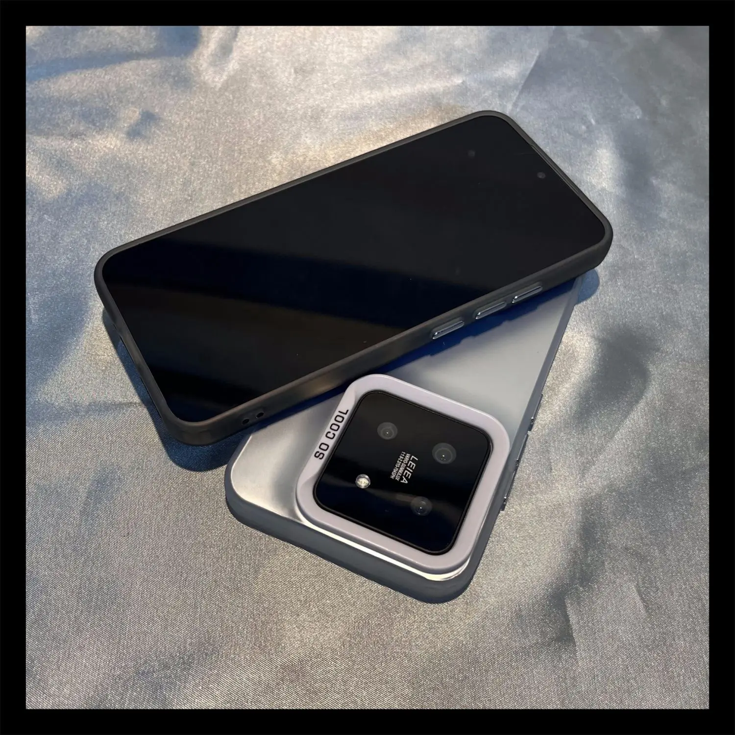 حافظة لهاتف Xiaomi MI 15T 14T Pro لون فضي عصري صديق للبشرة غطاء كمبيوتر بلوري لهاتف Xiaomi 15T pro 5G مقاوم للصدمات فودان #2