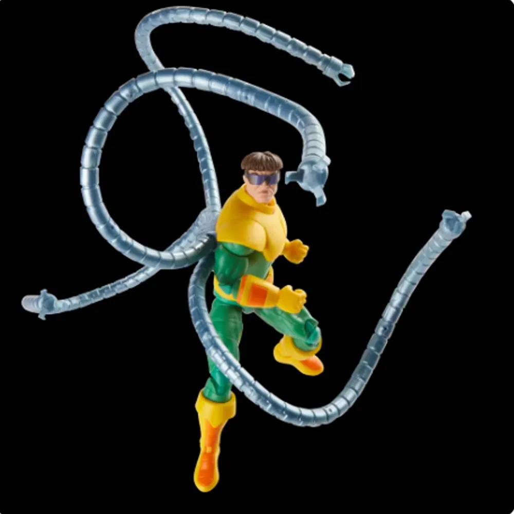 Original Hasbro Marvel Legends Doctor Octopus Aunt May Spiderman Action Figure Model Toy Hobby Collect Gift