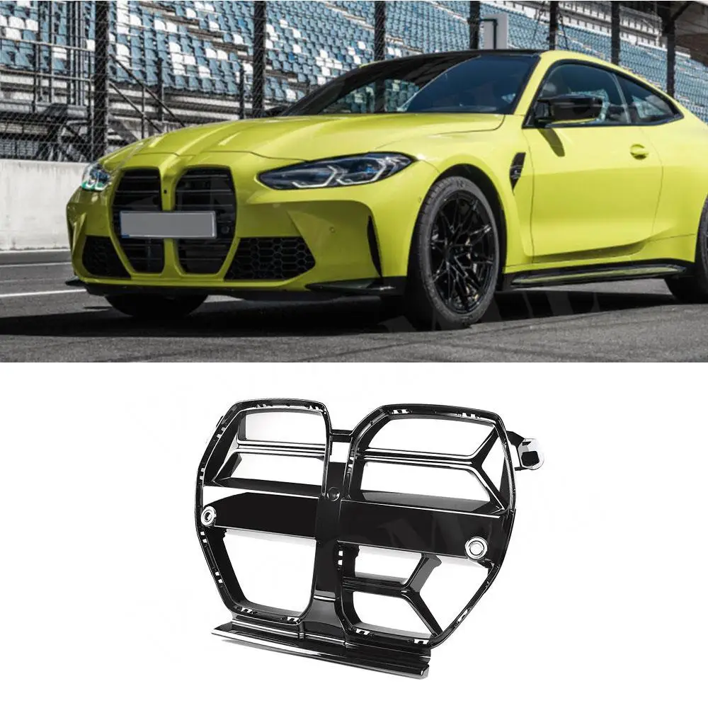 

VACOMUL ABS Black Front Bumper Grill Mesh Grille Frame Cover for BMW 3 4Series M3 G80 M4 G82 G83 2020+ Front Grill Car styling