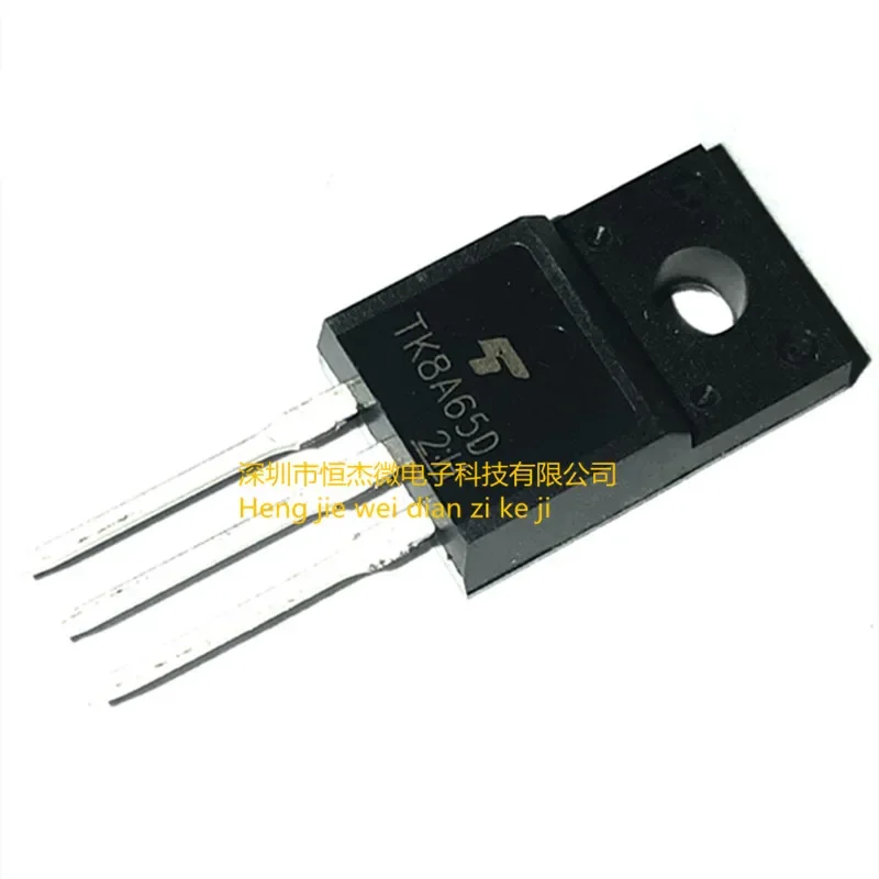 10 uds/nuevo original TK8A65D K8A65D enchufe recto TO-220F 8A650V NPN tubo de efecto de campo