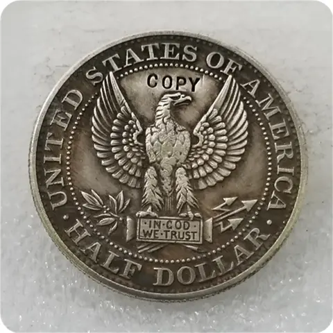 COPY REPLICA 1877 50C Morgan Half Dollar, Judd-1517, Pollock-1681 COPY