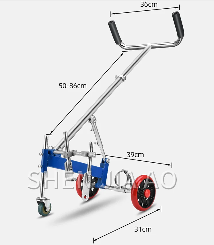 

Slotting Machine Ground Push Rod Stainless Steel Slotting Machine Bracket Detachable Retractable Slotted Bracket For Slotting