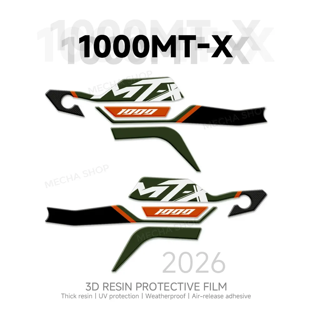 Motorcycle HandGuard Stickers Hand Guard Decals Waterproof For CFMoto 1000 MT-X 2026