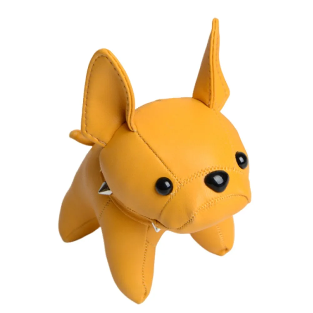 

PU Leather Punk French Bulldog Bag Charm Chubby Design Exquisite Craft French Bulldog Charm Cartoon Style Kawaii Cute