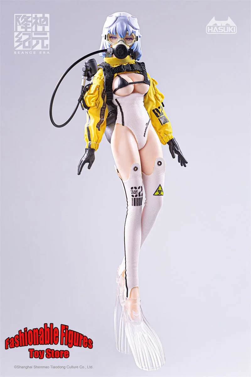 HASUKI Seance Era Series NO.2 Craken 1/12 Scale Collectible Figure Deep Sea Diving Girl Full Set 6