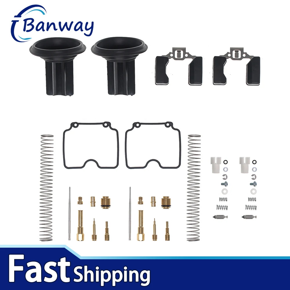 

2x For TK MV30 PD30 30mm 250cc ATV ATV250 EN250 JS250 QM250GY GXT250 GP200 Motorcycle carburetor repair kit plunger float part