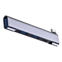 ABGI-4-In-1 USB 3.0 HUB Type C 3.1 PD 60W HUB Multi Port Splitter OTG Adapter USB C USB