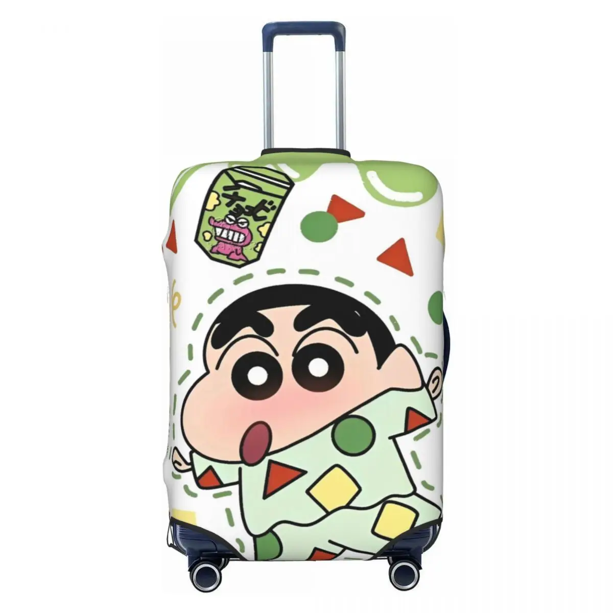 Cute Crayon Shin-Chan Anime Suitcase Cover Business Holiday Fun Luggage Supplies Protector