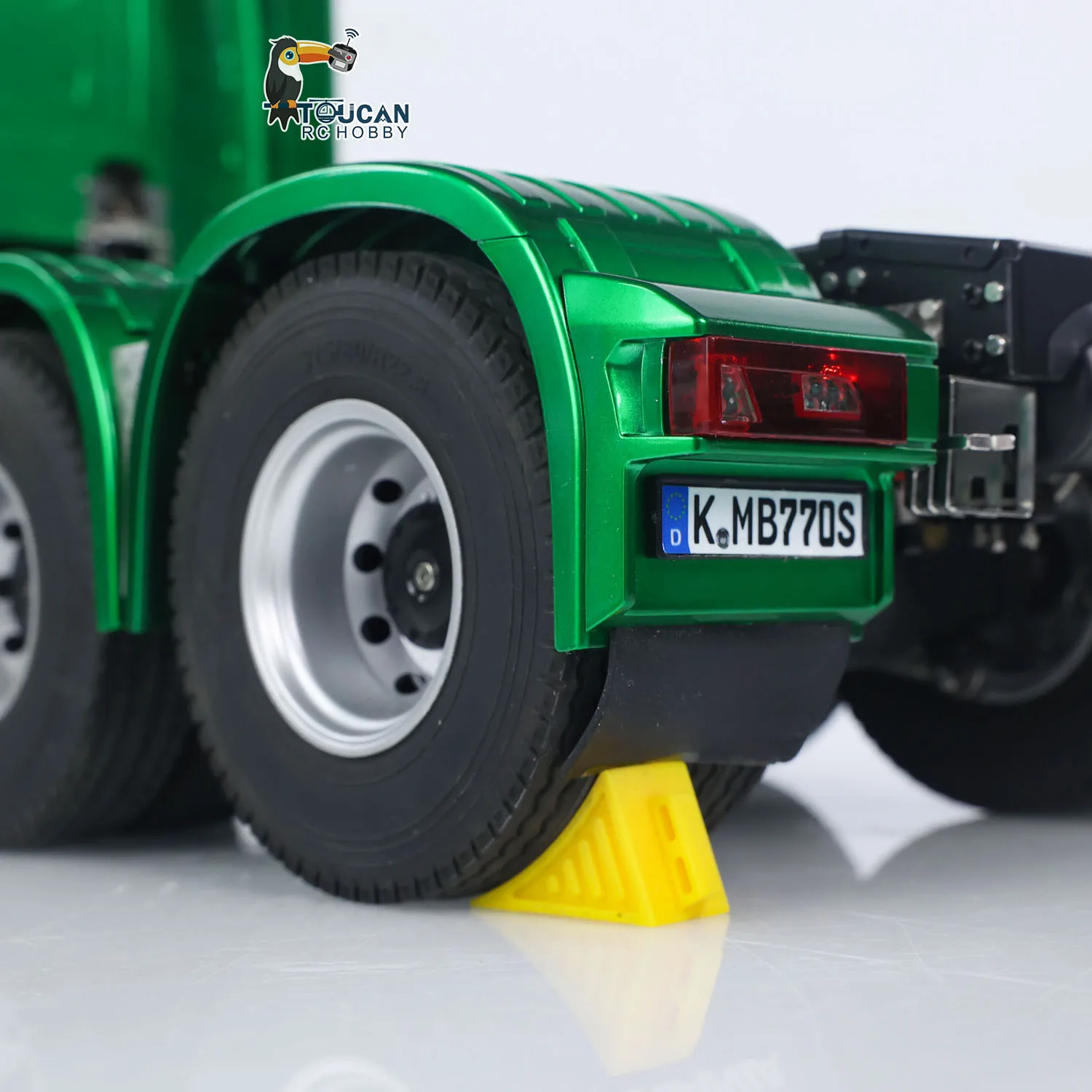 1/14 kabolite rc caminhão trator sc 770s 100 6x6 2 velocidades romote controle veículo eixo fechaduras chassi de metal ferroviário porta aberta brinquedo rtr