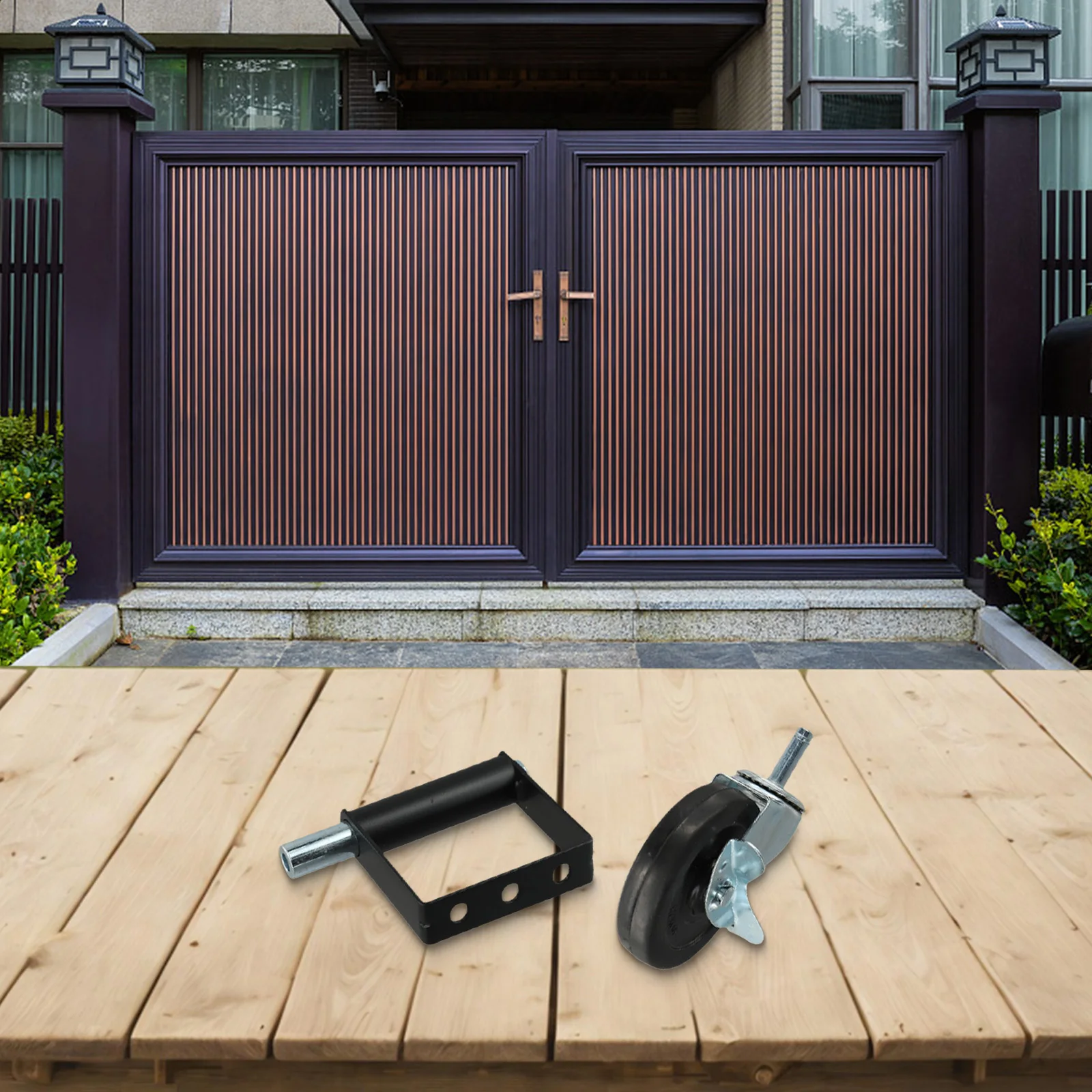 Furniture Caster Door Spring Shock-Absorbing Wheel Swivel Caster Roller Industrial Heavy-duty Wheel Platform Trolley Accessory