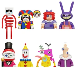 RT046-053 KDL827 The Amazing Digital Circus Set Building Blocks Cartoon Pomni Jax Ragatha Gangle Zooble Mini Action Figure Toys