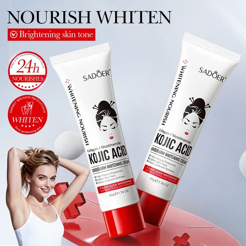 Kojic acid armpit and private area care, black spot free cream, moisturizing, soothing, tender, and caring for the body's skin