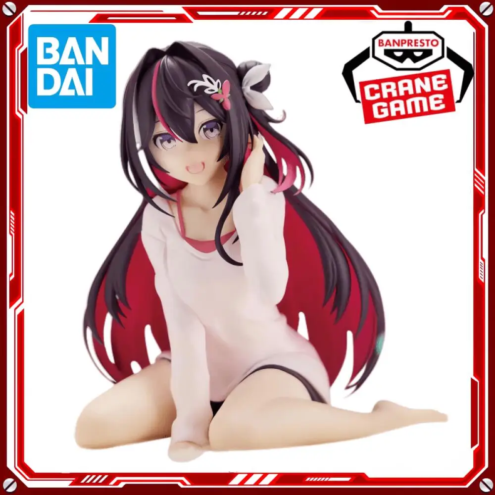 

BANDAI BANPRESTO Original Hololive Virtual Diva AZKi Relax Time Anime Cartoon Garage Kit Model Decoration Gifts Toys Model