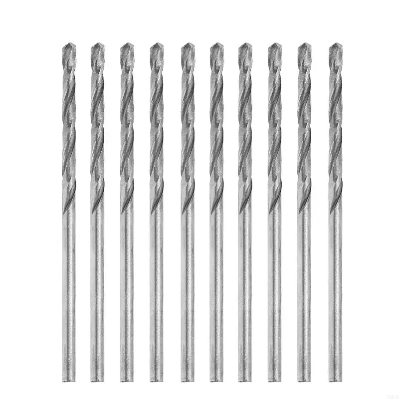A2UD متعددة الوظائف 10 PCS صغيرة Micro HSS 1.0 مم مستقيم شانك تويست بتات بت