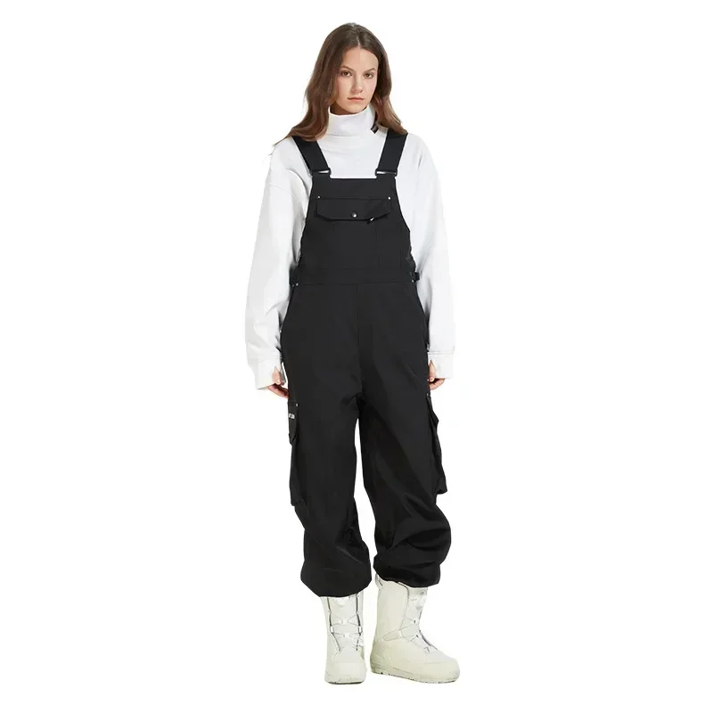 2025 Nieuwe Winter Warme Vrouw Outdoor Skibroek Winddicht Waterdicht Los Ademend Ski-overall Polyester Sport Sneeuwbroek