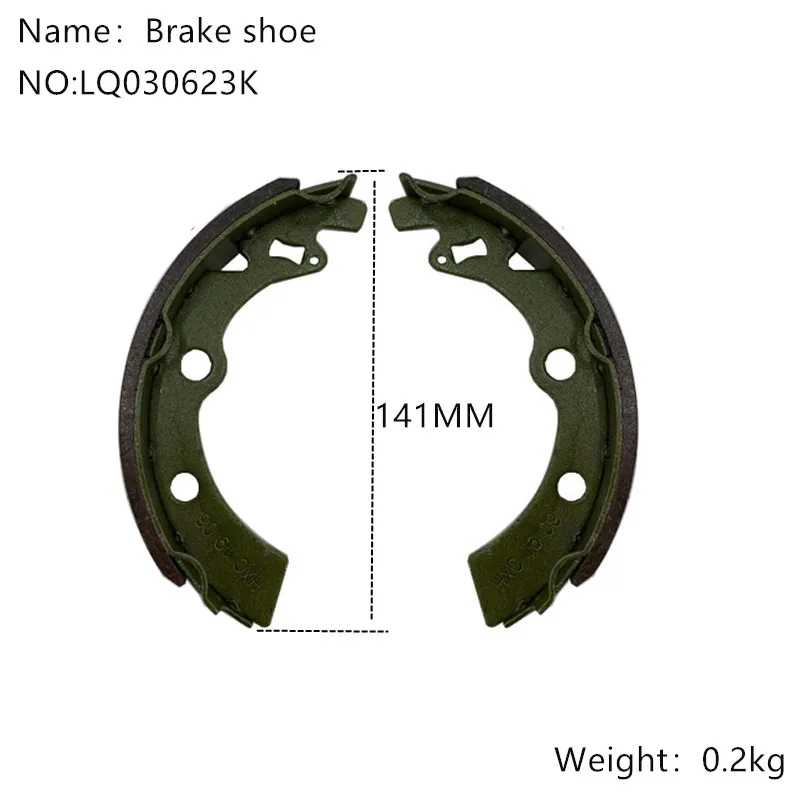 Brake Shoes Compatible with/Replacement for Golf carts