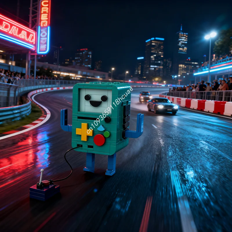 

253pcs MOC BMO Beemo Systemed Model Building blocks Construction Christmas gifts Assemble DIY toys creative idea Education Brick